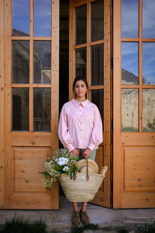 La Camisa rosa sostenible Gemma Oriol